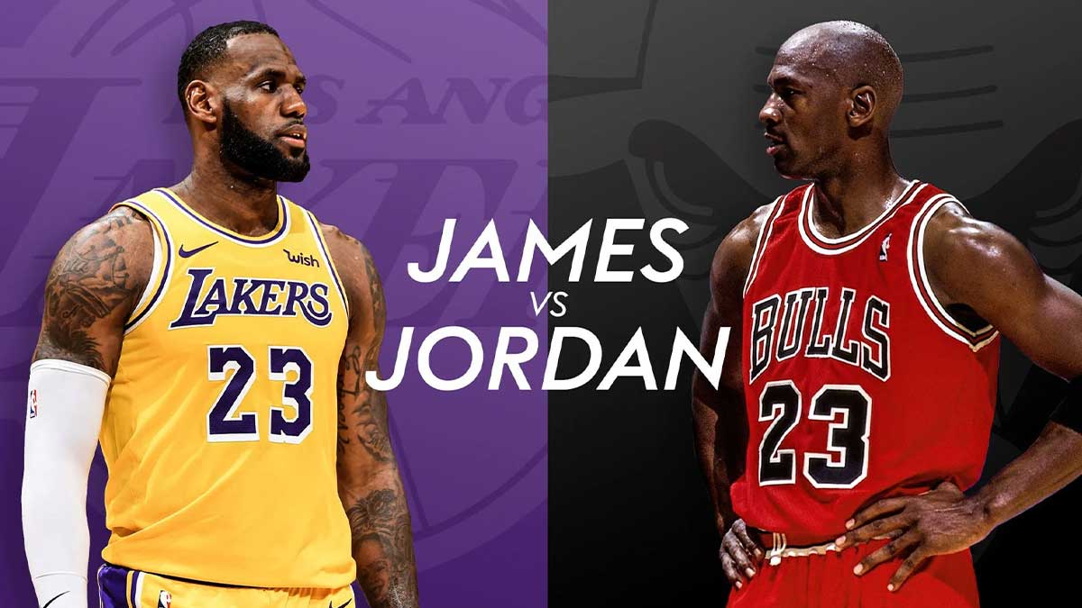 The GOAT Showdown: Jordan vs. LeBron – A Tale of Legends