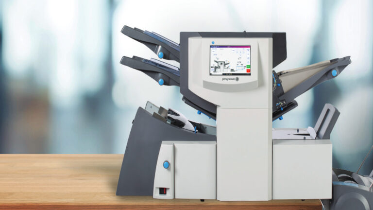 pitney-bowes-folder-inserter-on-office-desk